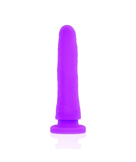 DELTA CLUB TOYS ARNES + DILDO LILA SILICONA MEDICA 17 X 3 CM