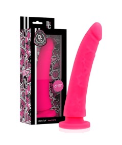 DELTA CLUB TOYS DILDO + ARNES ROSA SILICONA MEDICA 20 X 4 CM