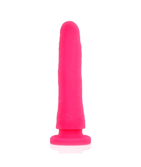 DELTA CLUB TOYS DILDO + ARNES ROSA SILICONA MEDICA 20 X 4 CM