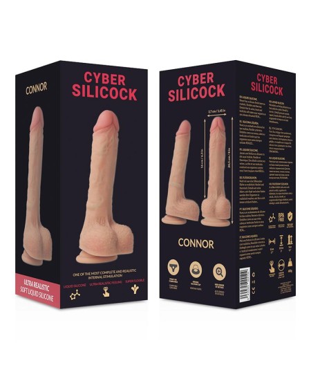 CYBER SILICOCK ARNÉS SILICONA LIQUIDA CONNOR