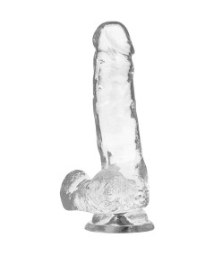 XRAY ARNÉS + DILDO REALISTA TRANSPARENTE 18.5CM X 3.8CM