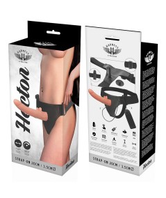 HARNESS ATTRACTION - ÁRNES VIBRADOR HECTOR  20 X 3.5CM