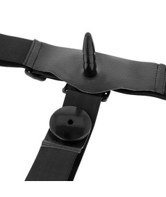 HARNESS ATTRACTION - HARRIS  DOBLE PENETRACIÓN CON VIBRACION 18  X 3.5CM