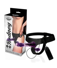 HARNESS ATTRACTION - RODNEY DOBLE PENETRACIÓN VIBRADOR 18  X 3.5CM