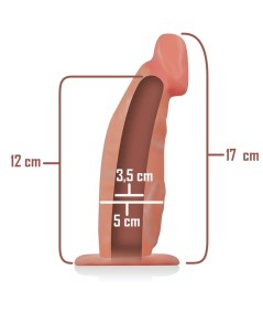 INTENSE - ARNÉS HUECO CON DILDO 18 X 3.5 CM