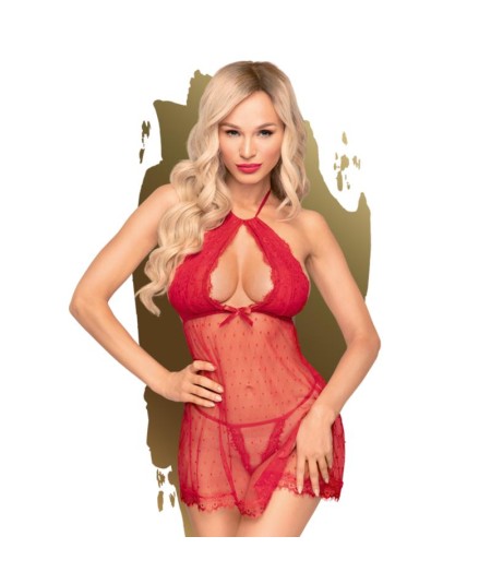 PENTHOUSE LIBIDO BOOST BABYDOLL ROJO S/M