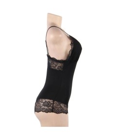 QUEEN LINGERIE TEDDY DE ENCAJES L/XL