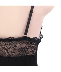 QUEEN LINGERIE TEDDY DE ENCAJES L/XL