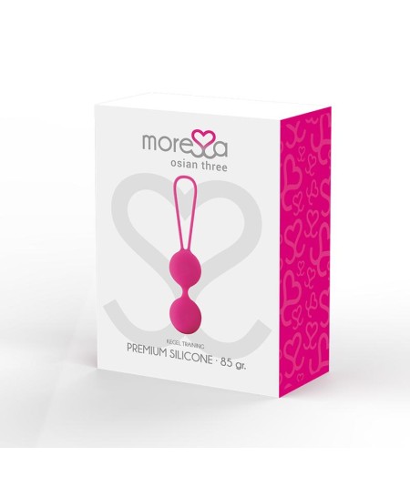 MORESSA OSIAN THREE PREMIUM SILICONA ROSA