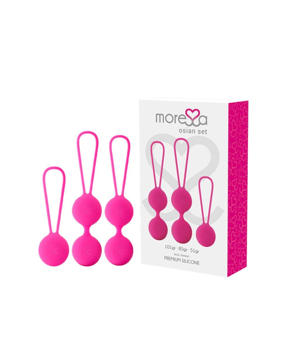 MORESSA OSIAN SET PREMIUM SILICONA ROSA