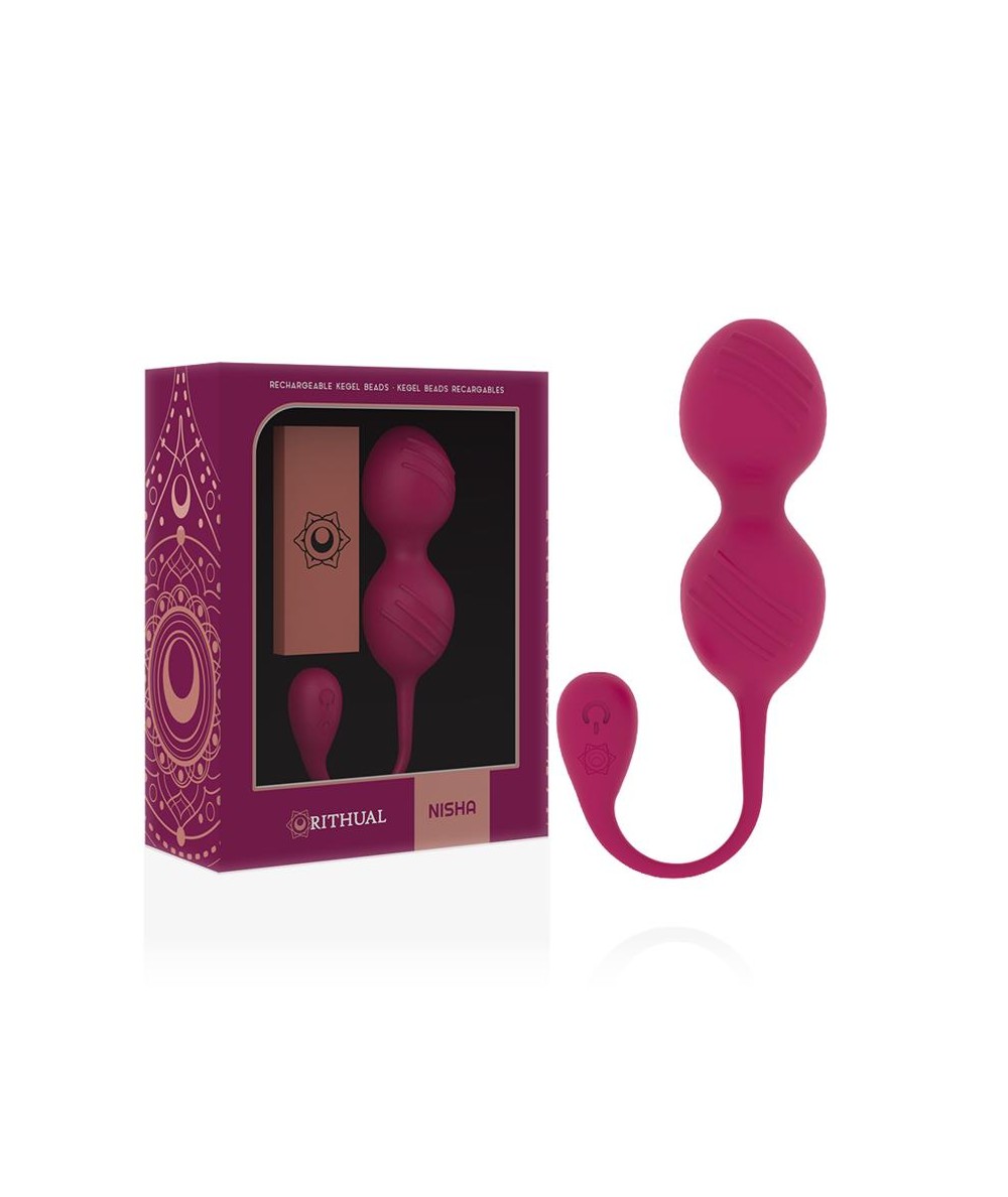 RITUAL NISHA BOLAS KEGEL RECARGABLES VIBRADORAS ORQUIDEA