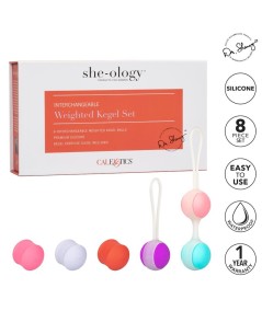 CALEX SHE-OLOGY SET BOLAS KEGEL INTERCAMBIABLES