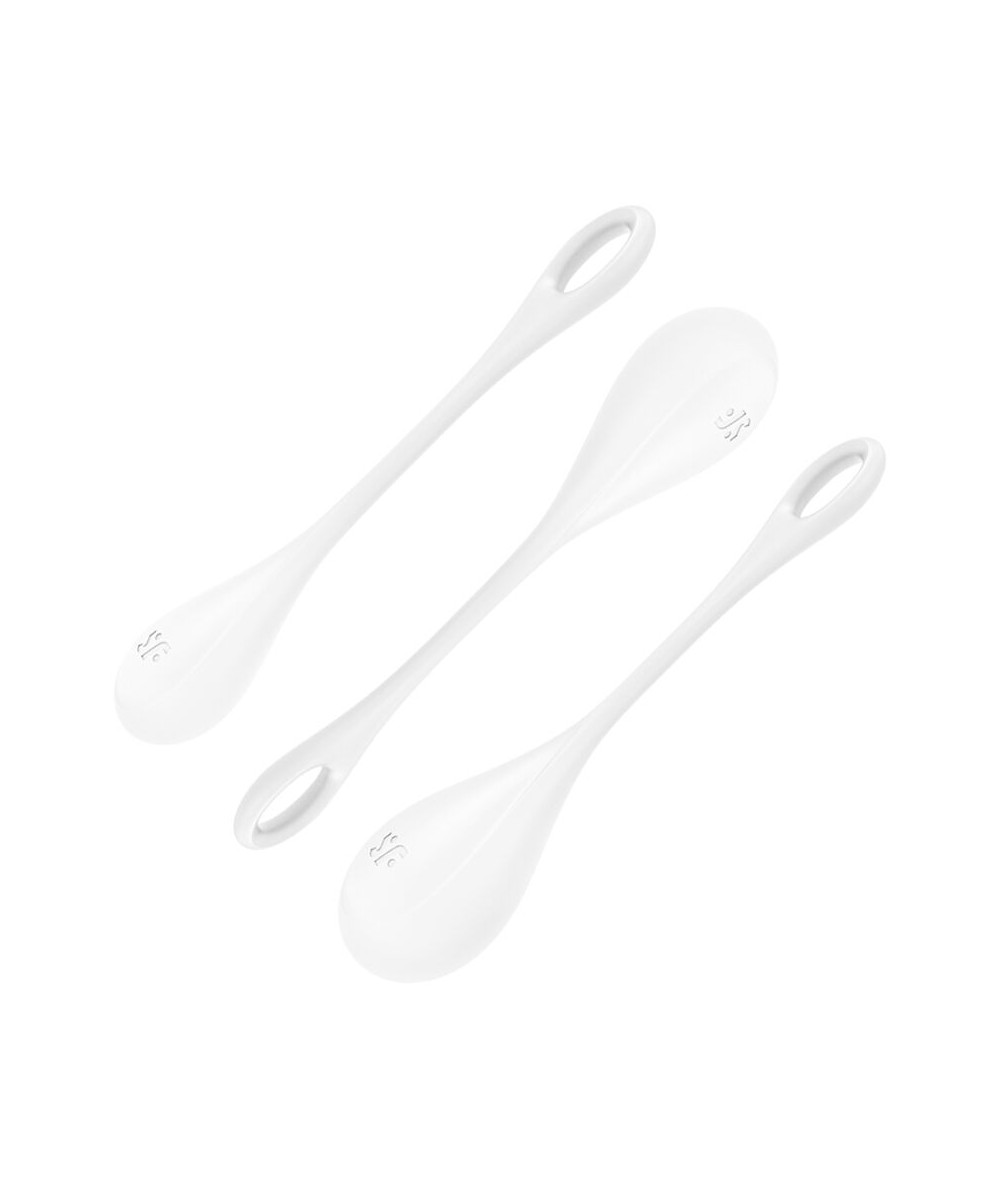 SATISFYER YONI POWER 1 KIT DE ENTRENAMIENTO BLANCO