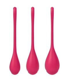 SATISFYER YONI POWER 1 KIT DE ENTRENAMIENTO ROJO