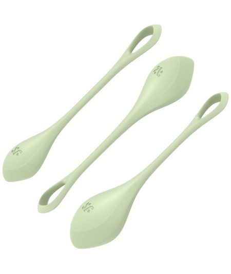 SATISFYER YONI POWER 2 KIT DE ENTRENAMIENTO VERDE