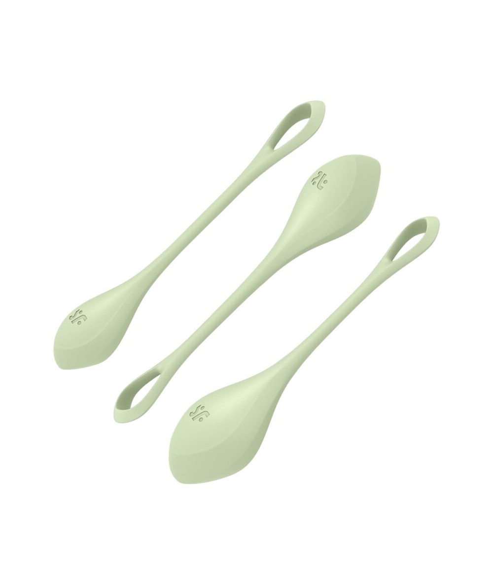 SATISFYER YONI POWER 2 KIT DE ENTRENAMIENTO VERDE