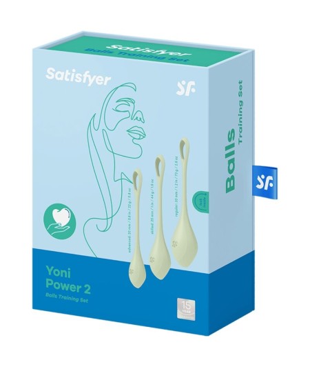 SATISFYER YONI POWER 2 KIT DE ENTRENAMIENTO VERDE