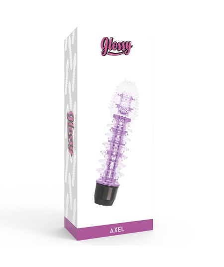 GLOSSY AXEL VIBRADOR LILA