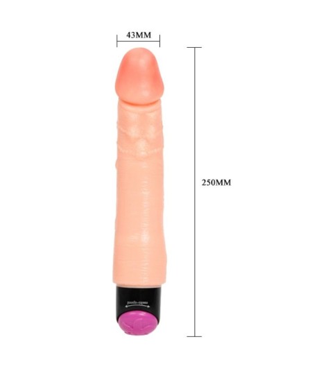 VIBRADOR REALISTICO FLEXIBLE 25 CM