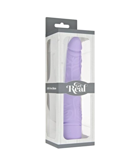 GET REAL - CLASSIC SLIM VIBRADOR MORADO