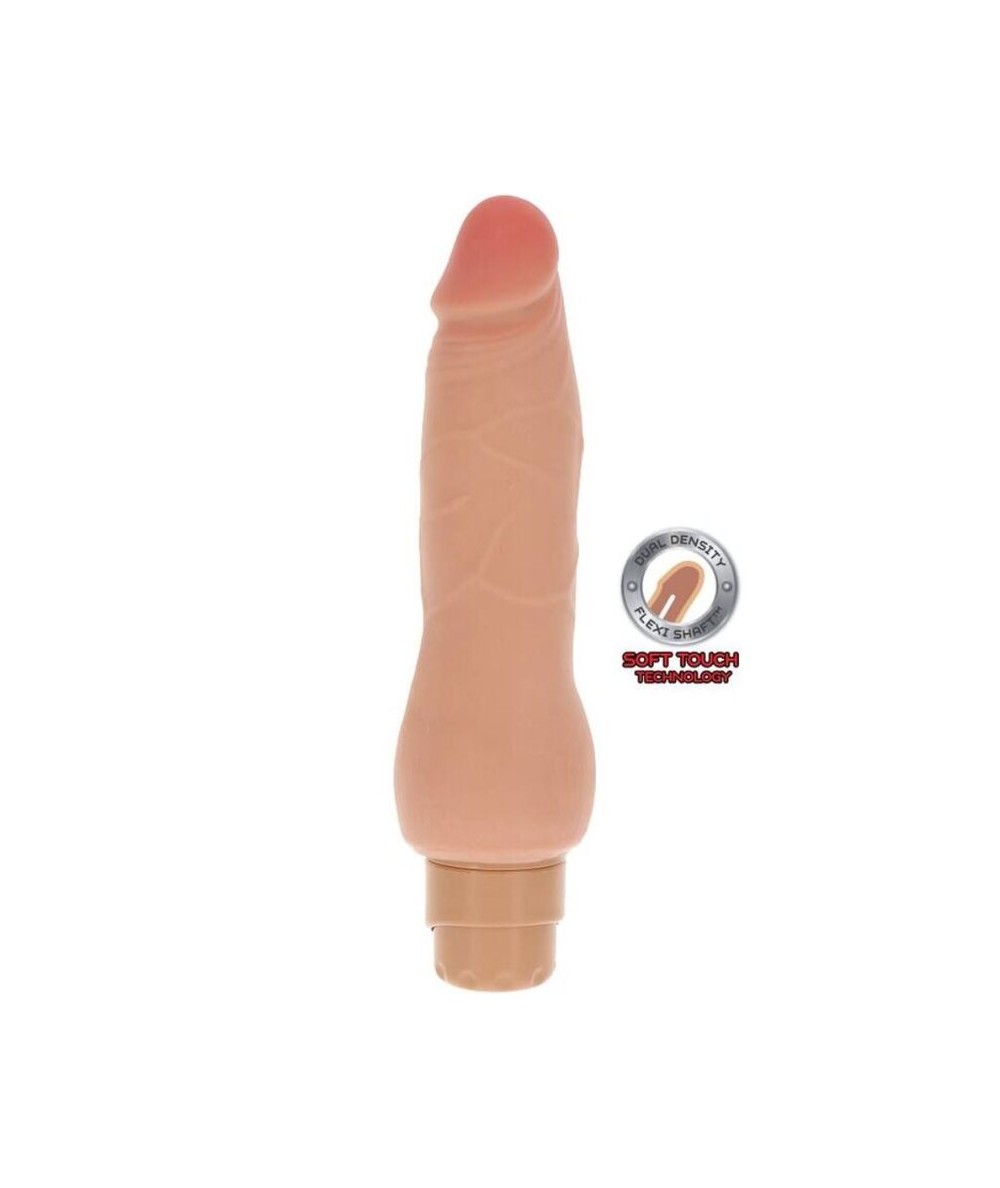 GET REAL - DUAL DENSITY SMOOTH VIBRADOR NATURAL