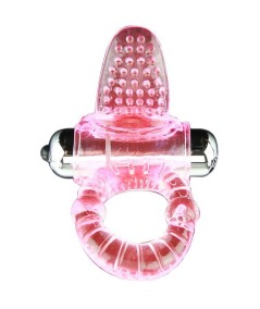 SWEET ABS 10 RITMOS RING ANILLO PENE VIBRADOR ROSA