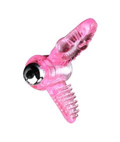 SWEET ABS 10 RITMOS RING ANILLO PENE VIBRADOR ROSA