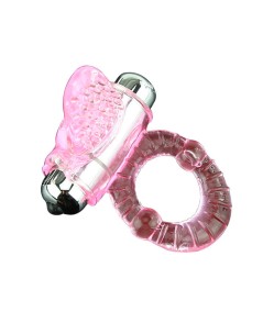 SWEET ABS 10 RITMOS RING ANILLO PENE VIBRADOR ROSA