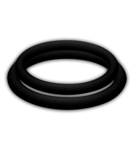 POTENZ DUO ANILLOS PARA PENE NEGRO - M