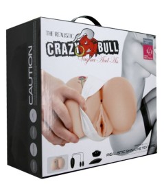 CRAZY BULL - VAGINA Y ANO CON TATUAJE REALISTICOS CON VIBRACION