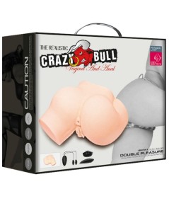 CRAZY BULL - TRASERO CON VAGINA Y ANO REALISTICOS Y VIBRACION