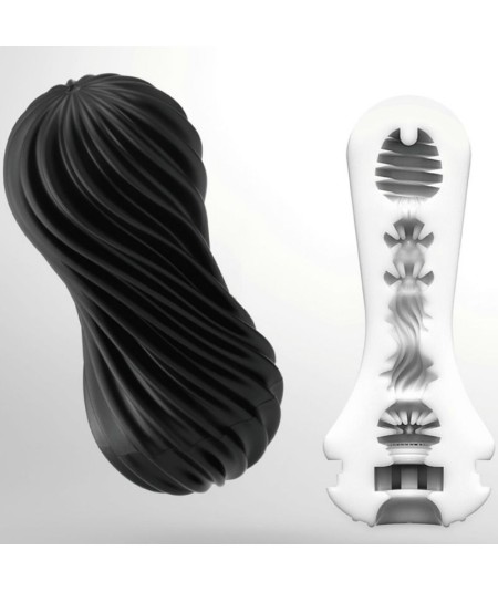 TENGA FLEX MASTUBADOR MASCULINO NEGRO.