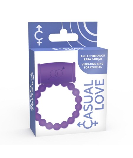 CASUAL LOVE- 25 ANILLO VIBRADOR LILA