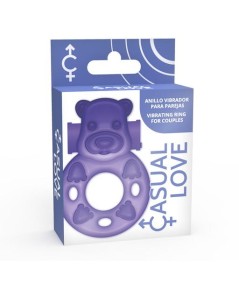 CASUAL LOVE- 26 ANILLO VIBRADOR CONEJITO LILA