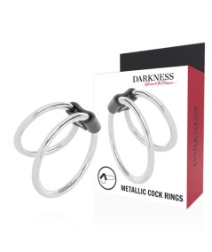 DARKNESS ANILLA METAL DOBLE PARA EL PENE