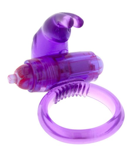 SEVENCREATIONS ANILLO VIBRADOR DE SILICONA LILA