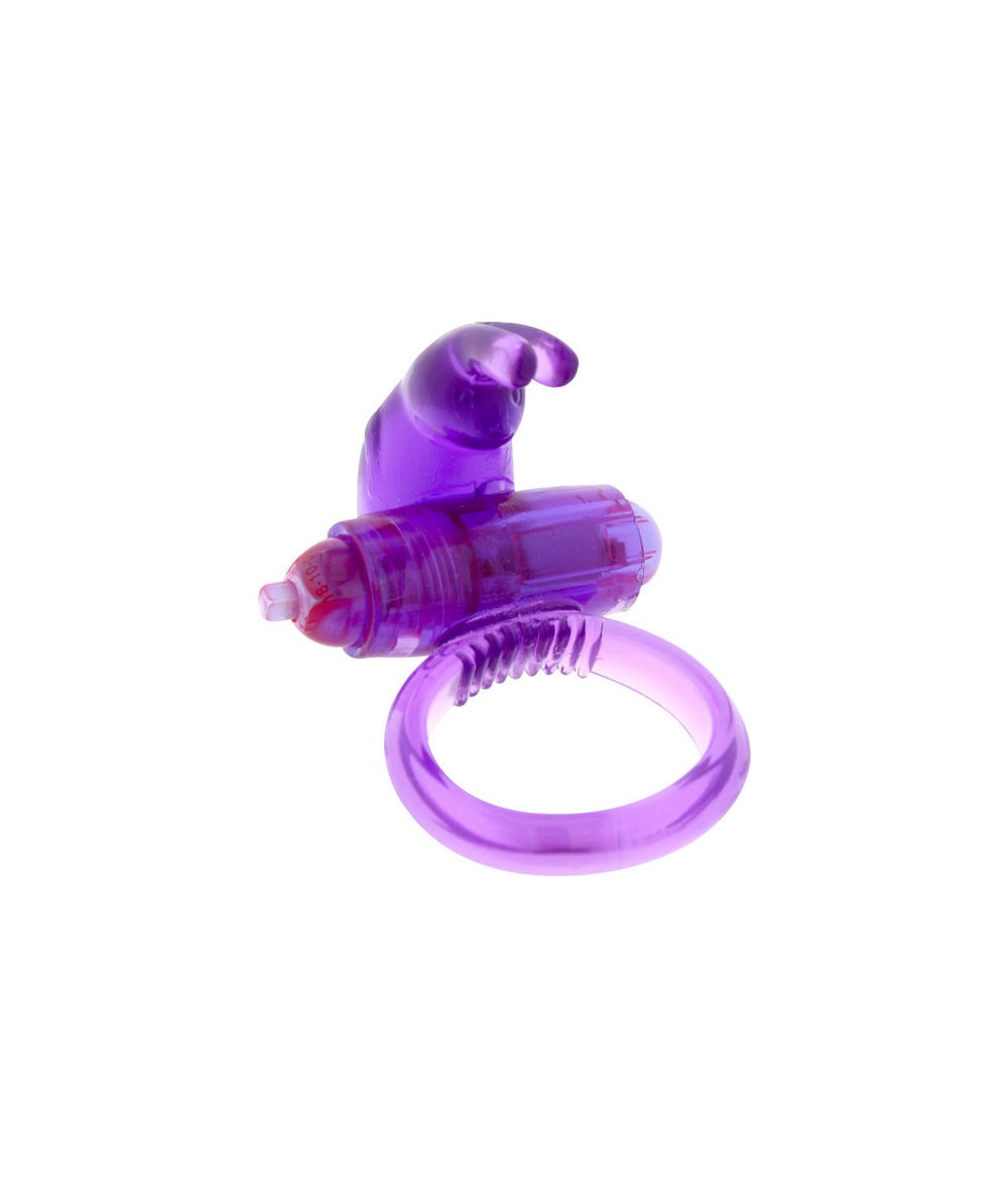 SEVENCREATIONS ANILLO VIBRADOR DE SILICONA LILA