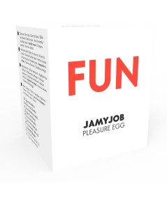 JAMYJOB HUEVO MASTURBADOR DISCRETO EDICION ROJO FUN