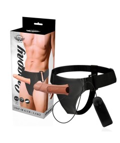 HARNESS ATTRACTION - ÁRNES HUECO GREGORY CON VIBRADOR 16.5 X 4.3CM