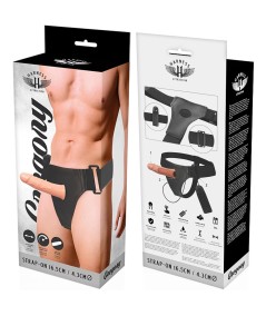 HARNESS ATTRACTION - ÁRNES HUECO GREGORY CON VIBRADOR 16.5 X 4.3CM