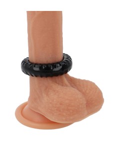 POWERING SUPER FLEXIBLE Y RESISTENTE ANILLO PENE  4.5CM PR07 NEGRO