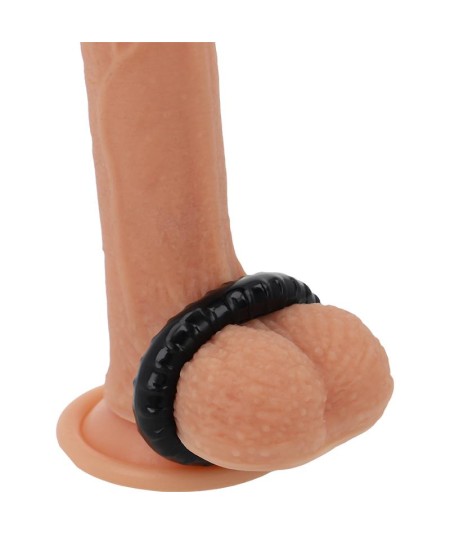 POWERING SUPER FLEXIBLE Y RESISTENTE ANILLO PENE  4.5CM PR07 NEGRO