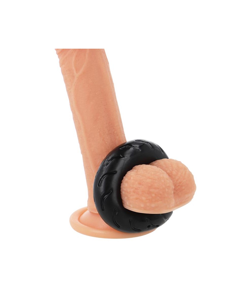 POWERING SUPER FLEXIBLE Y RESISTENTE ANILLO PENE  5CM PR08 NEGRO