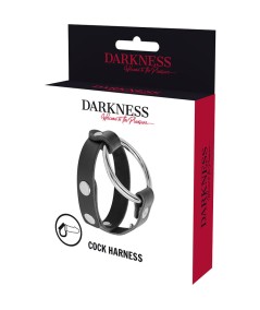 DARKNESS ANILLO PARA PENE Y TESTÍCULOS BDSM