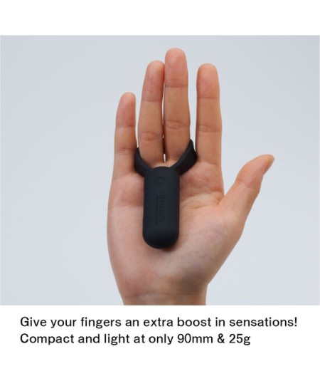 TENGA SVR SMART ANILLO VIBRADOR NEGRO