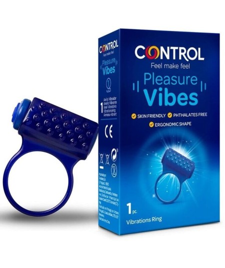 CONTROL PLEASURE VIBES ANILLO VIBRADOR