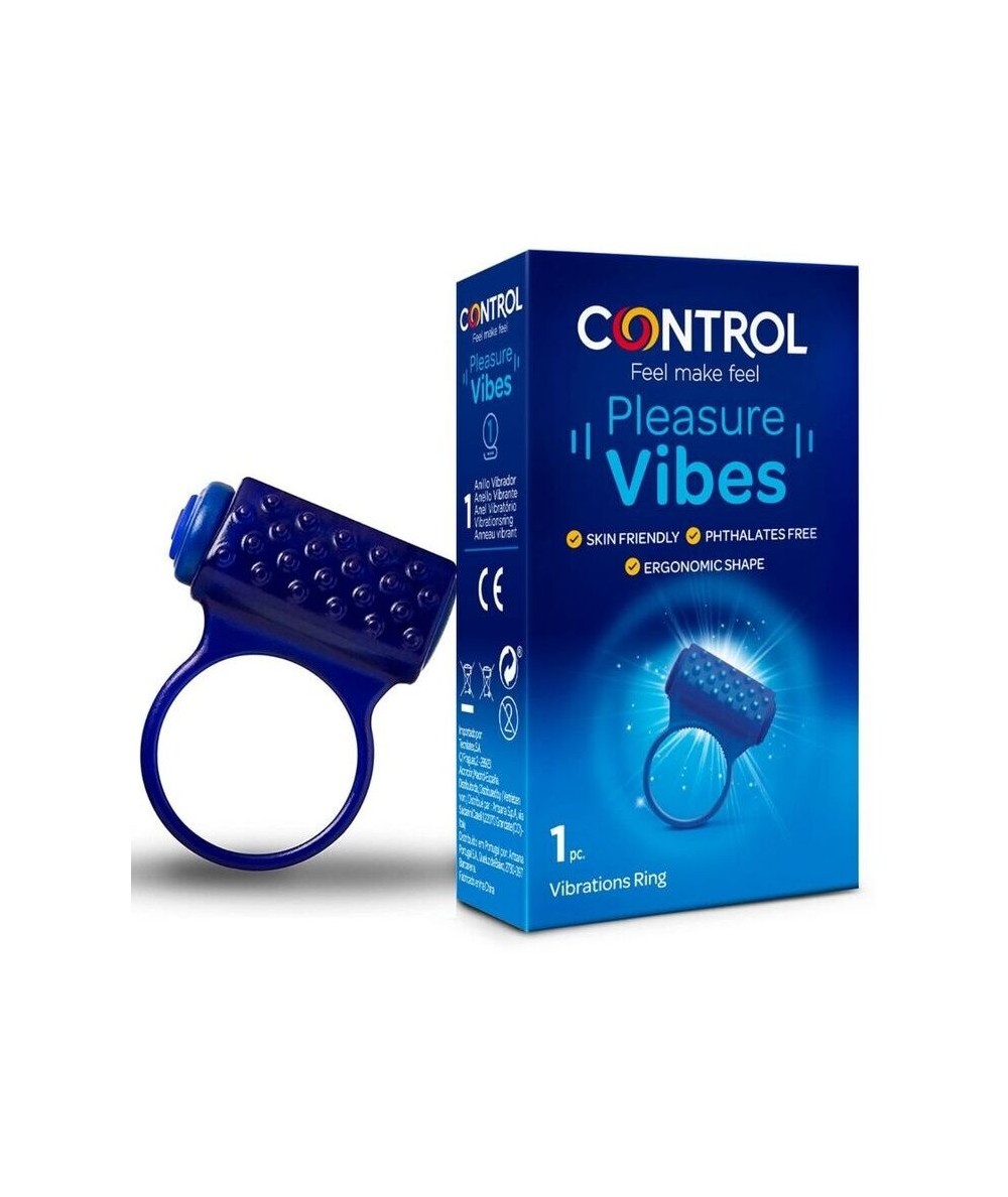 CONTROL PLEASURE VIBES ANILLO VIBRADOR