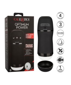 CALEX OPTIMUM POWER MASTURBADOR CON VIBRACION Y SUCCION