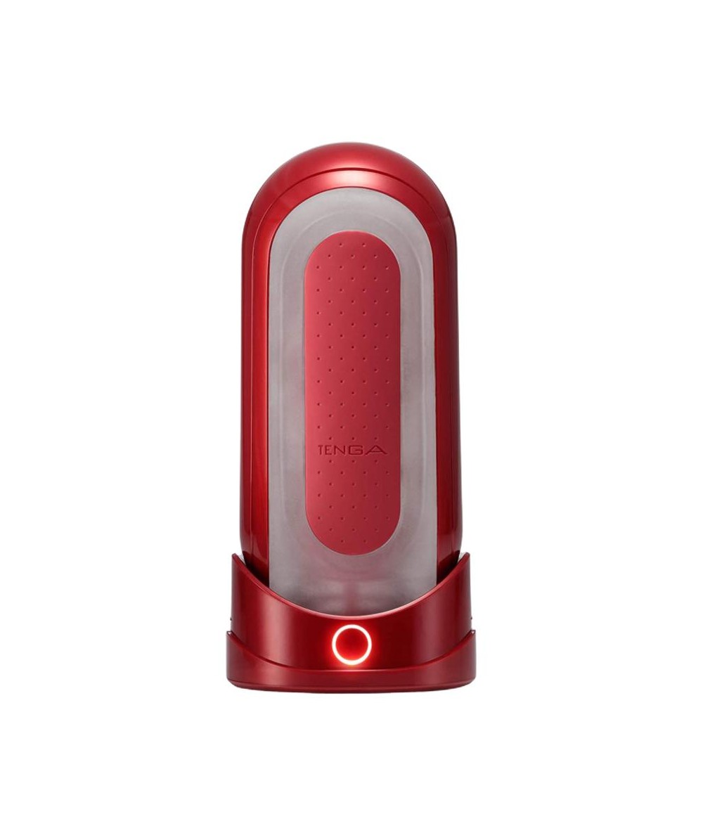 TENGA FLIP 0 (ZERO) ROJO CON CALENTADOR