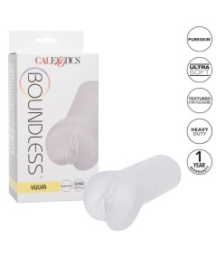 CALEX BOUNDLESS VULVA MASTURBADOR - TRANSPARENTE